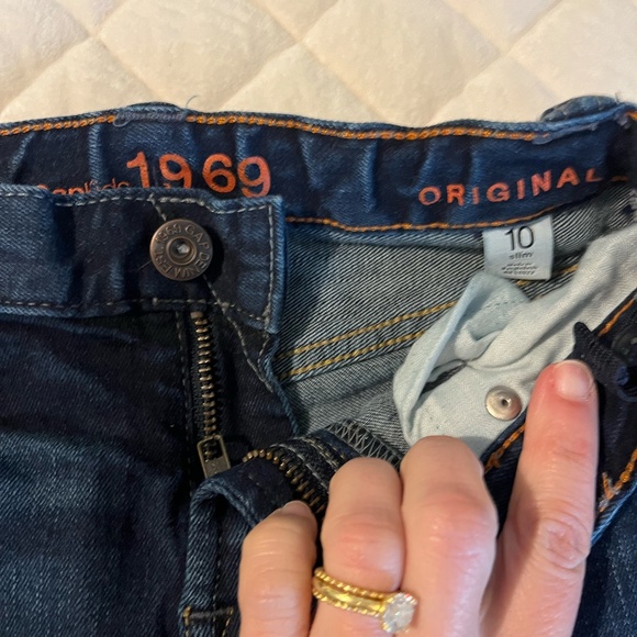 Gap Blue jeans Slim fit size 10 - Picture 2 of 4